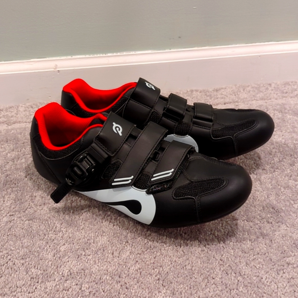 EUC Peloton Cycling shoes with look delta cleats EU 46 US 12